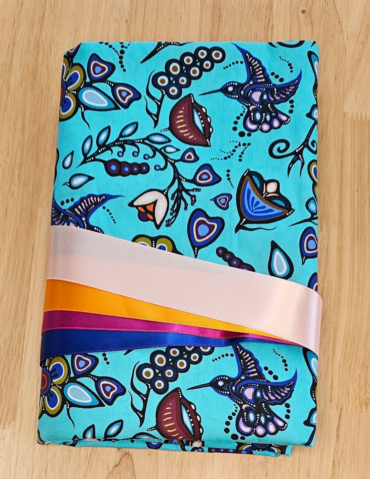 Ribbon Skirt Kits - Hummingbird - Aqua