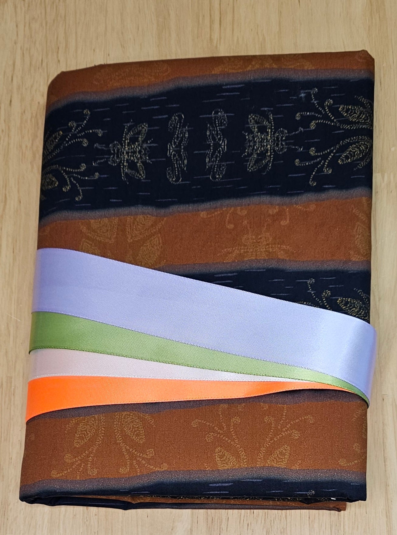 Ribbon Skirt Kits - Birch Bark Biting - Black