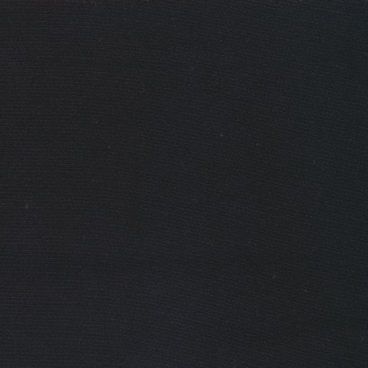 Cotton Rib Knit - Black