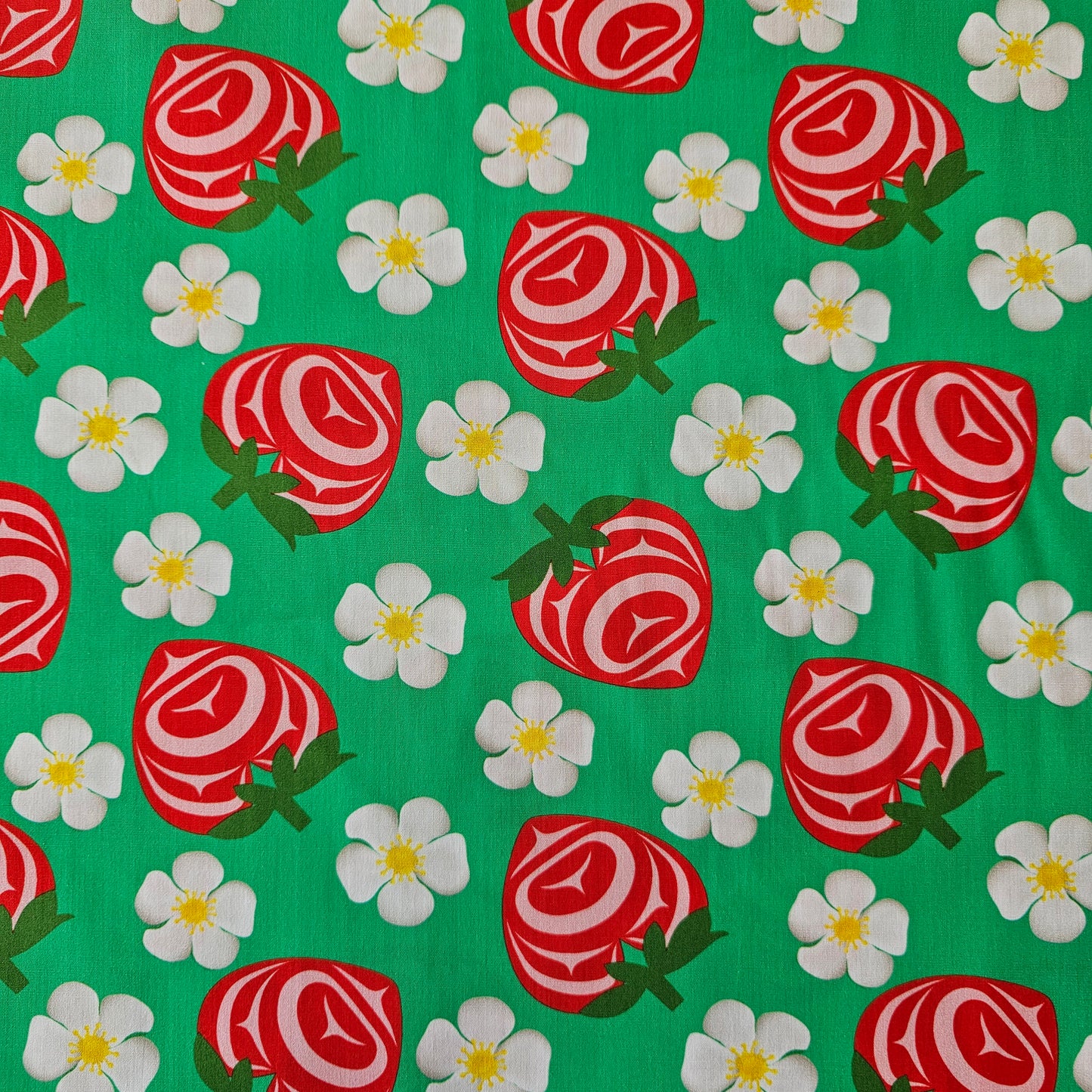 Yasakw Design - Strawberry - Green - Remnant