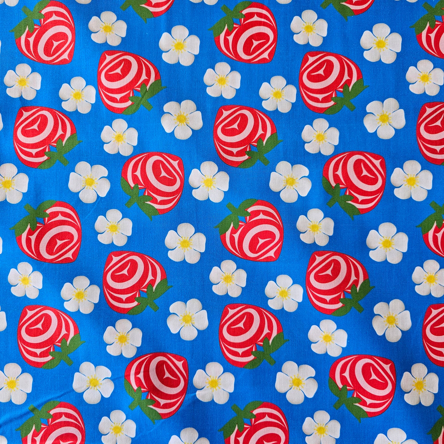 Yasakw Designs Haida Strawberries - Royal