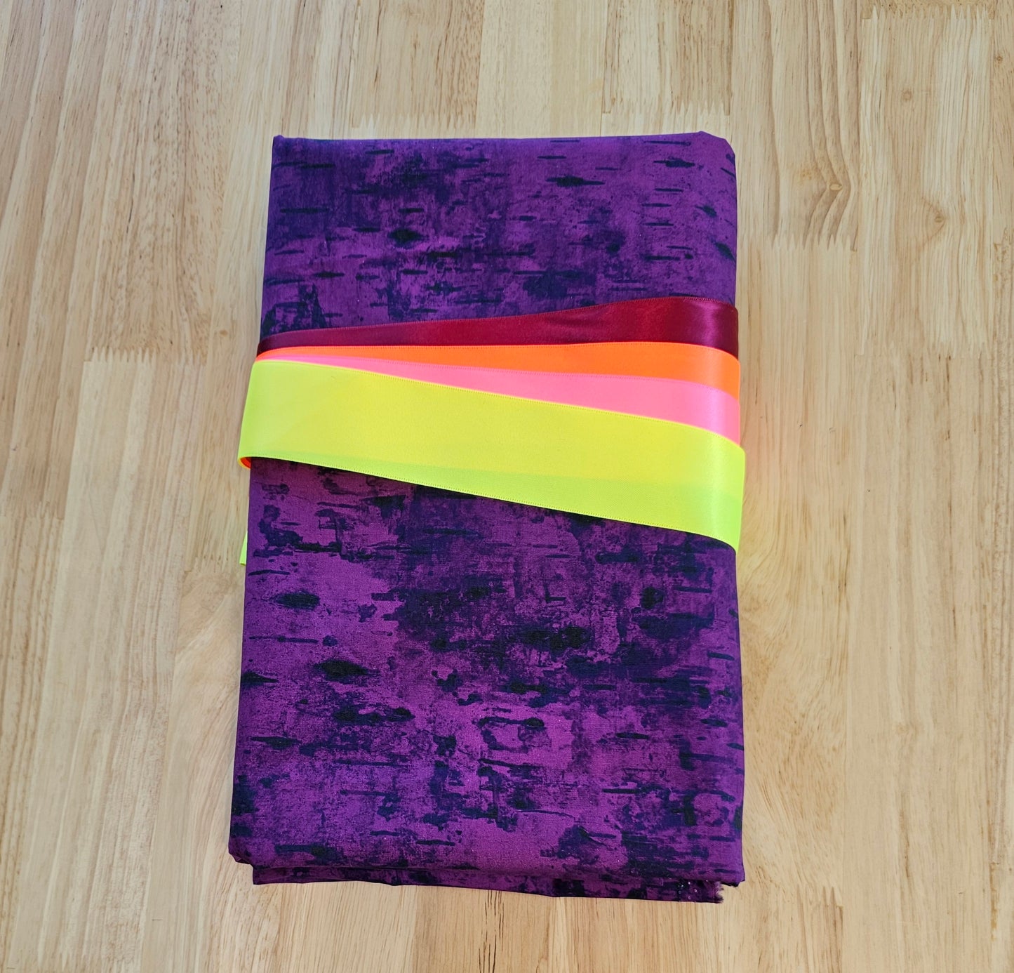 Ribbon Skirt Kits - Birch Bark - Purple