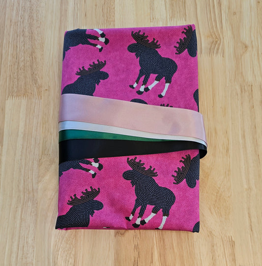 Ribbon Skirt Kits - Beaded Moose - Pink