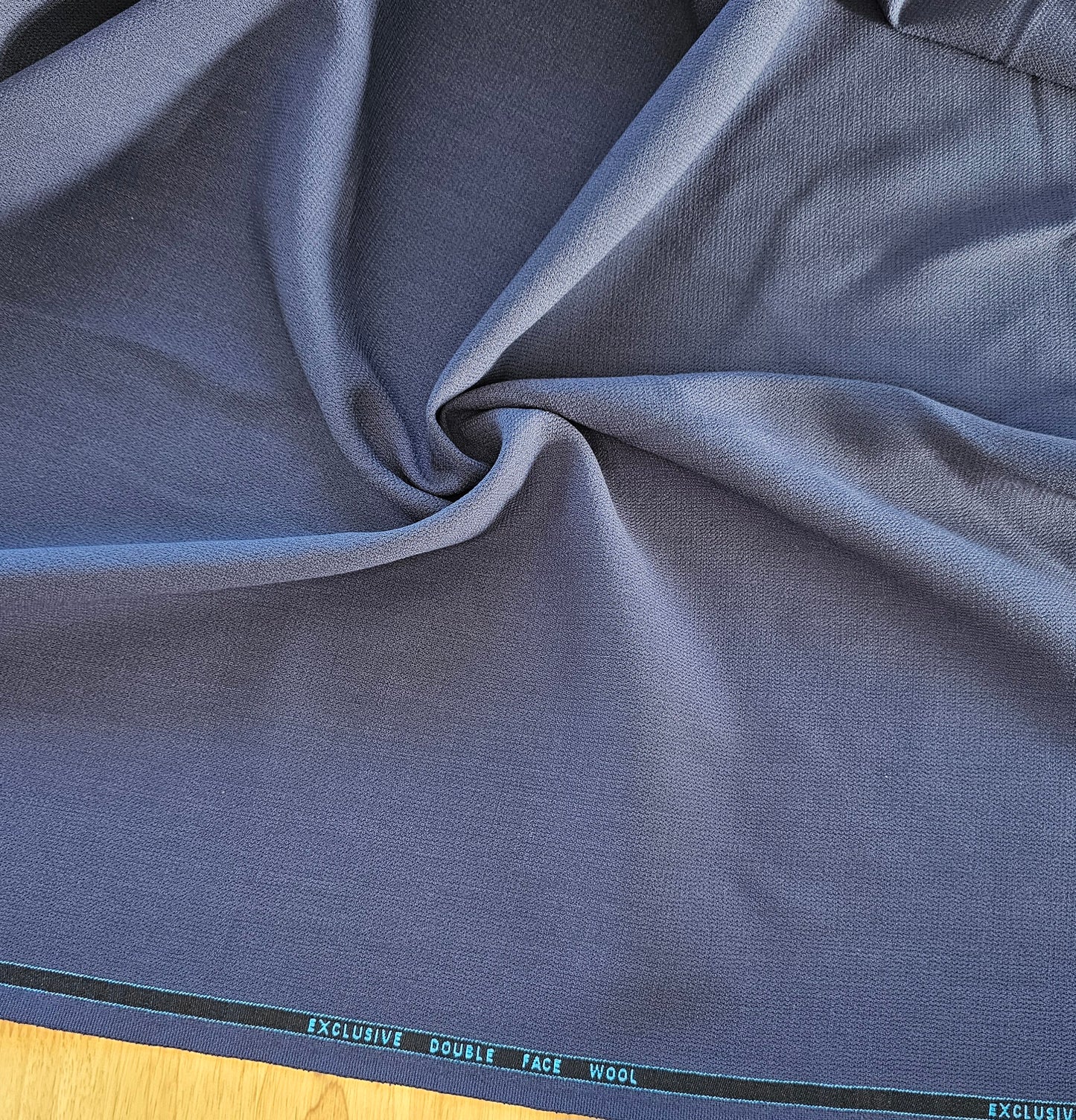 Double Face Imported Wool - Sapphire
