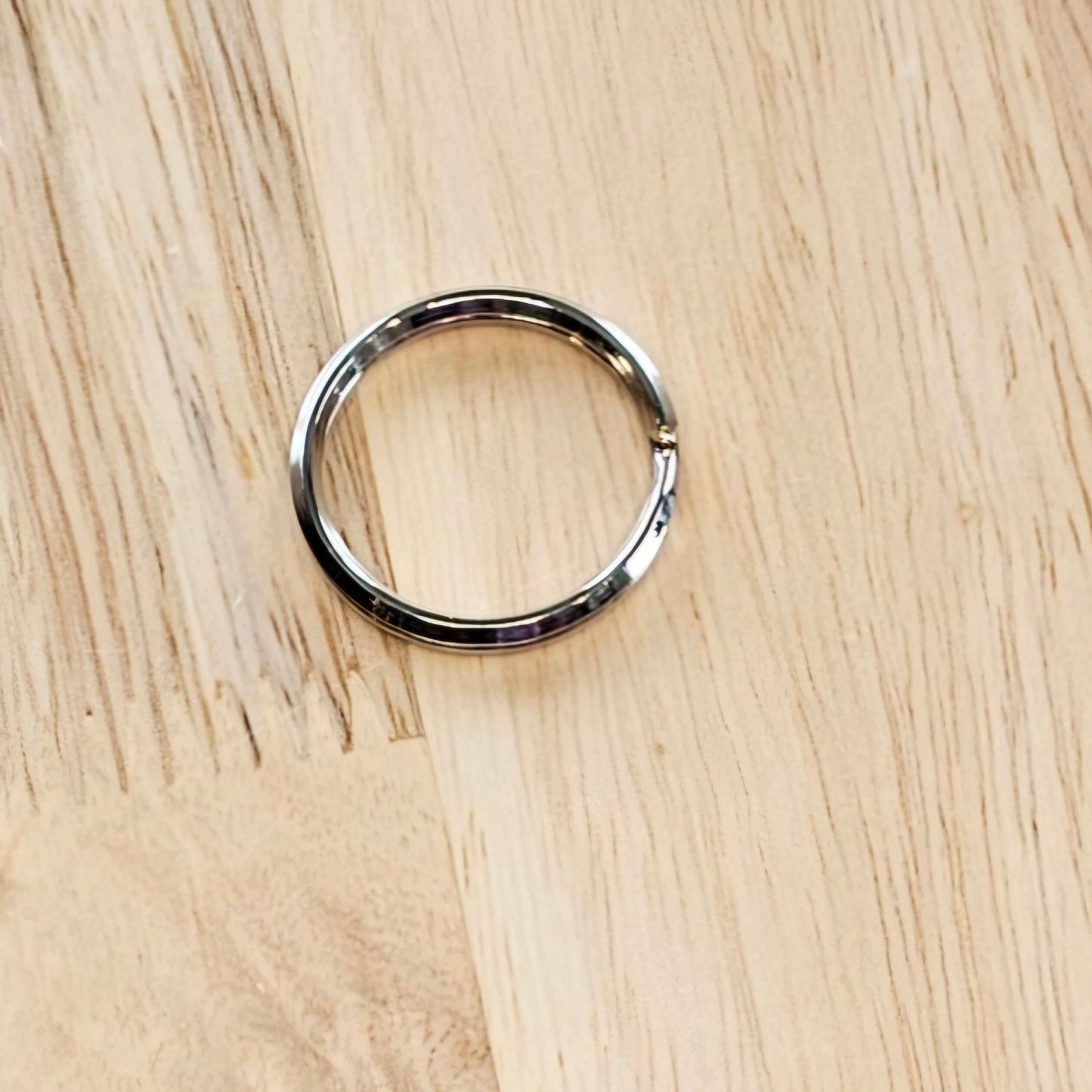 Split Key Rings (10pc) - Nickle