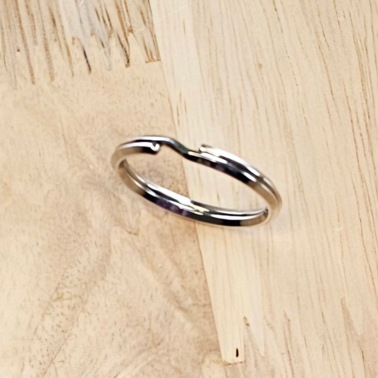 Split Key Rings (10pc) - Nickle