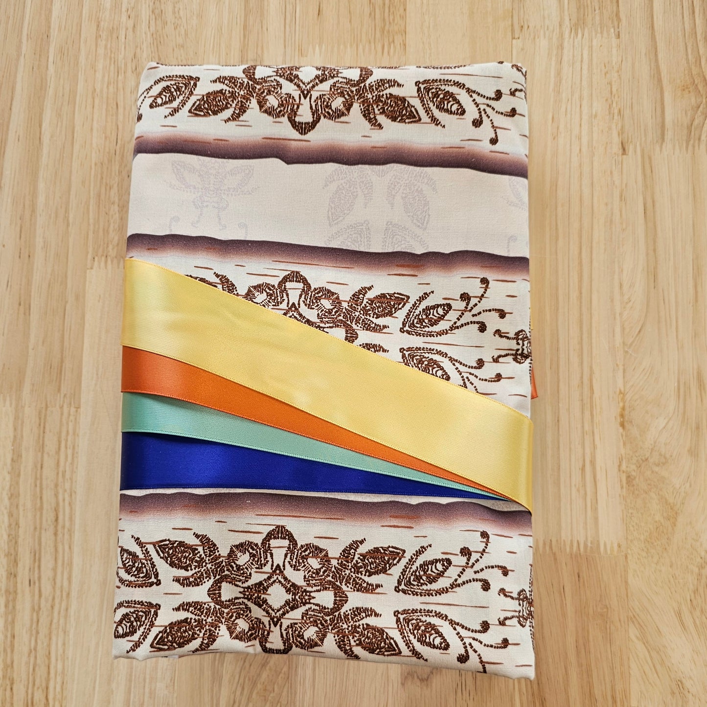 Ribbon Skirt Kits - Birch Bark - Cream