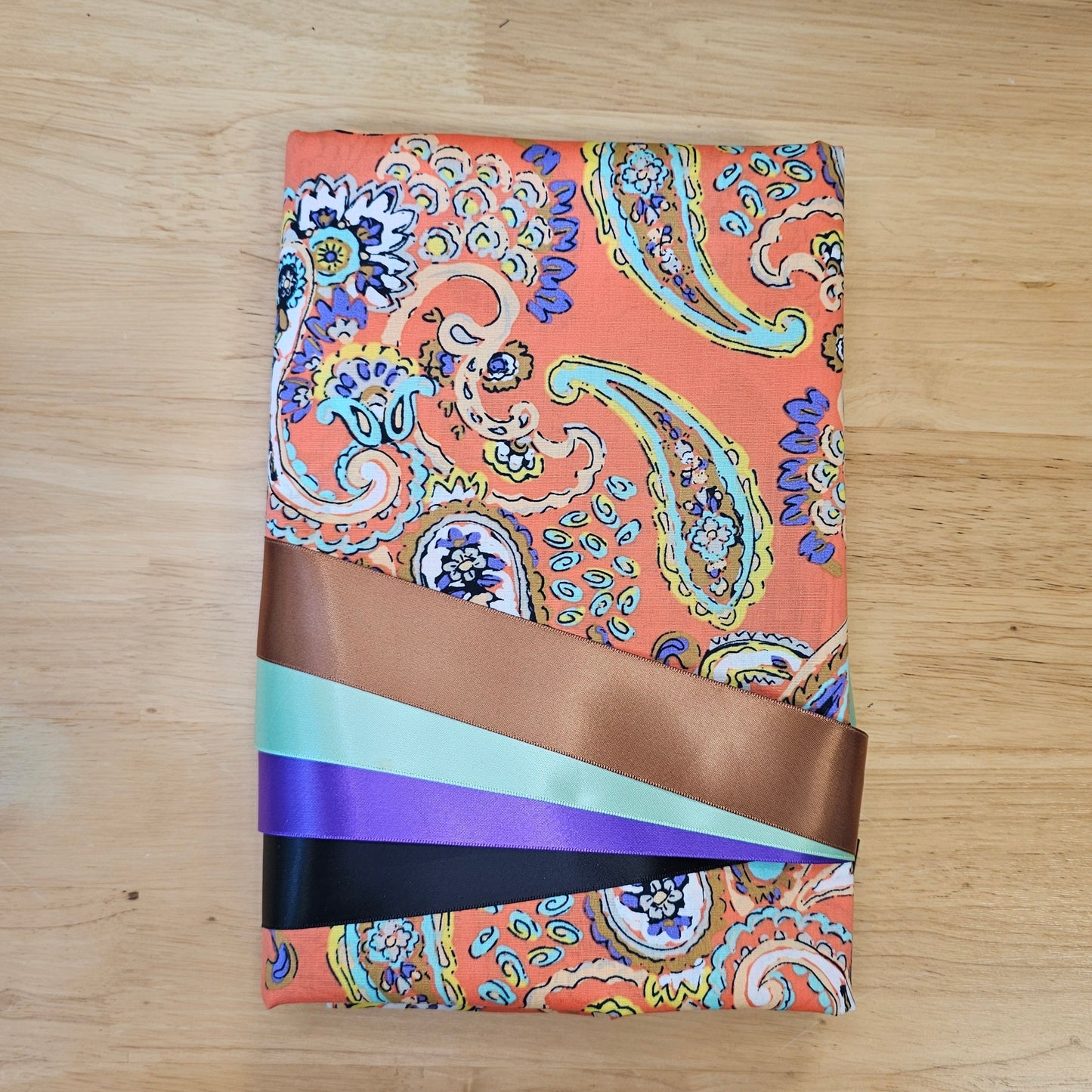 Ribbon Skirt Kits - Paisley - Orange