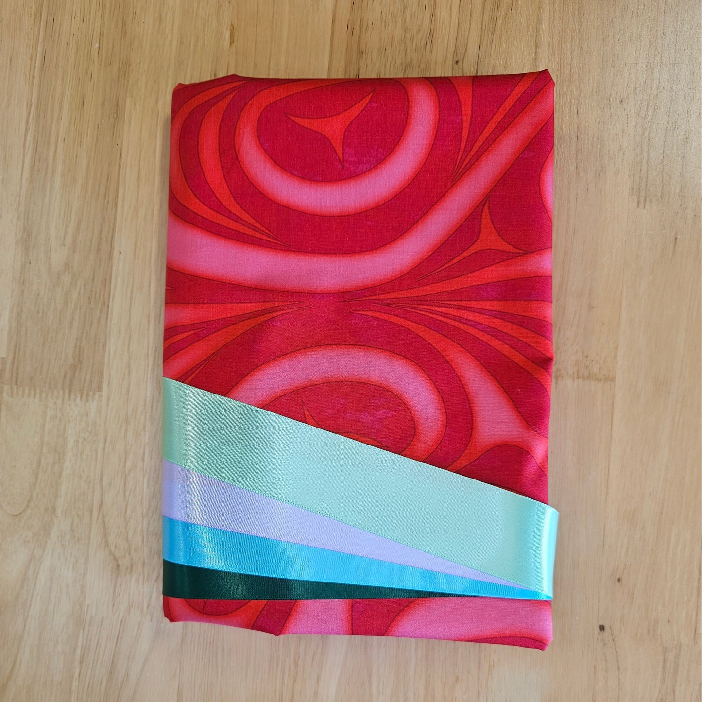 Ribbon Skirt Kits - Haida Wave - Red