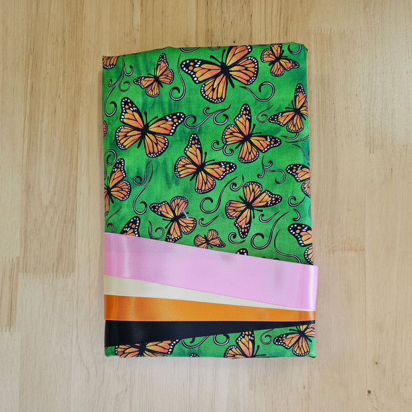 Ribbon Skirt Kits - Butterflies - Emerald