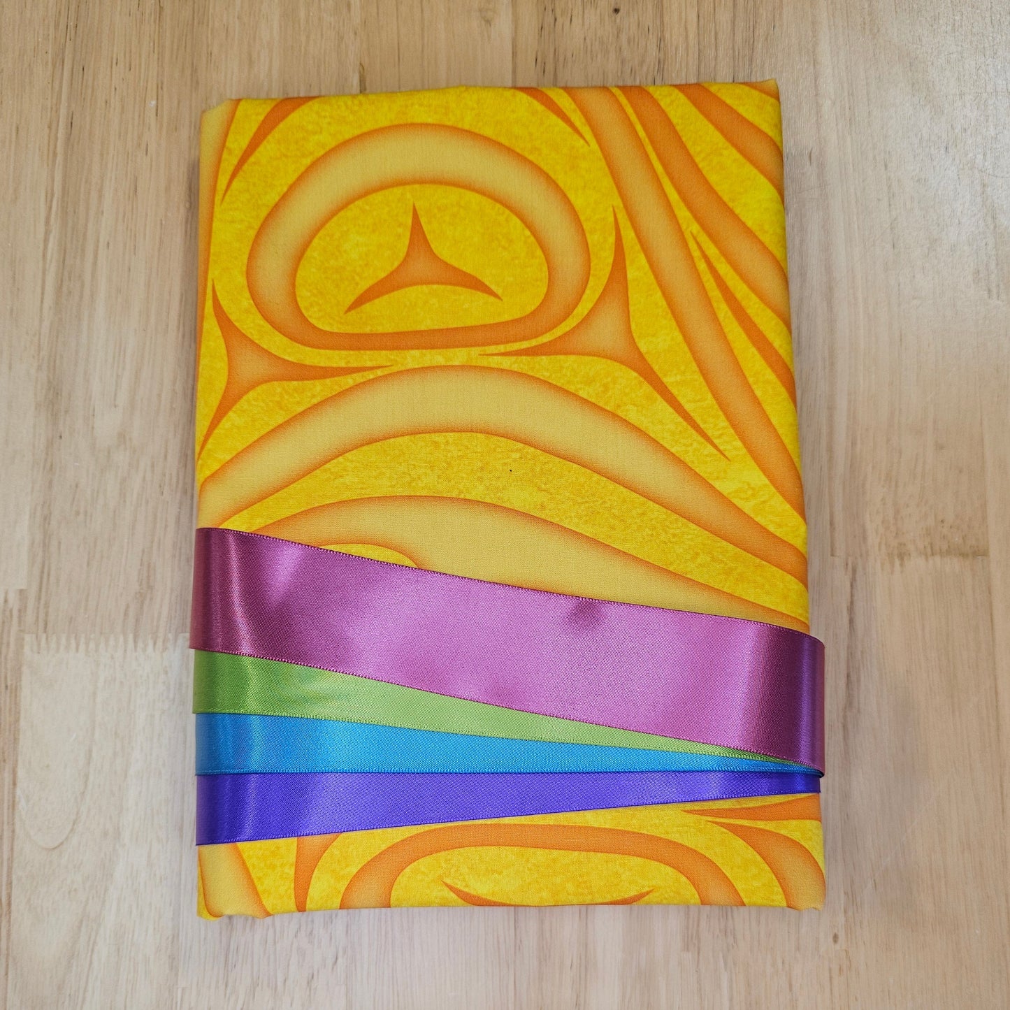 Ribbon Skirt Kits - Haida Wave - Orange