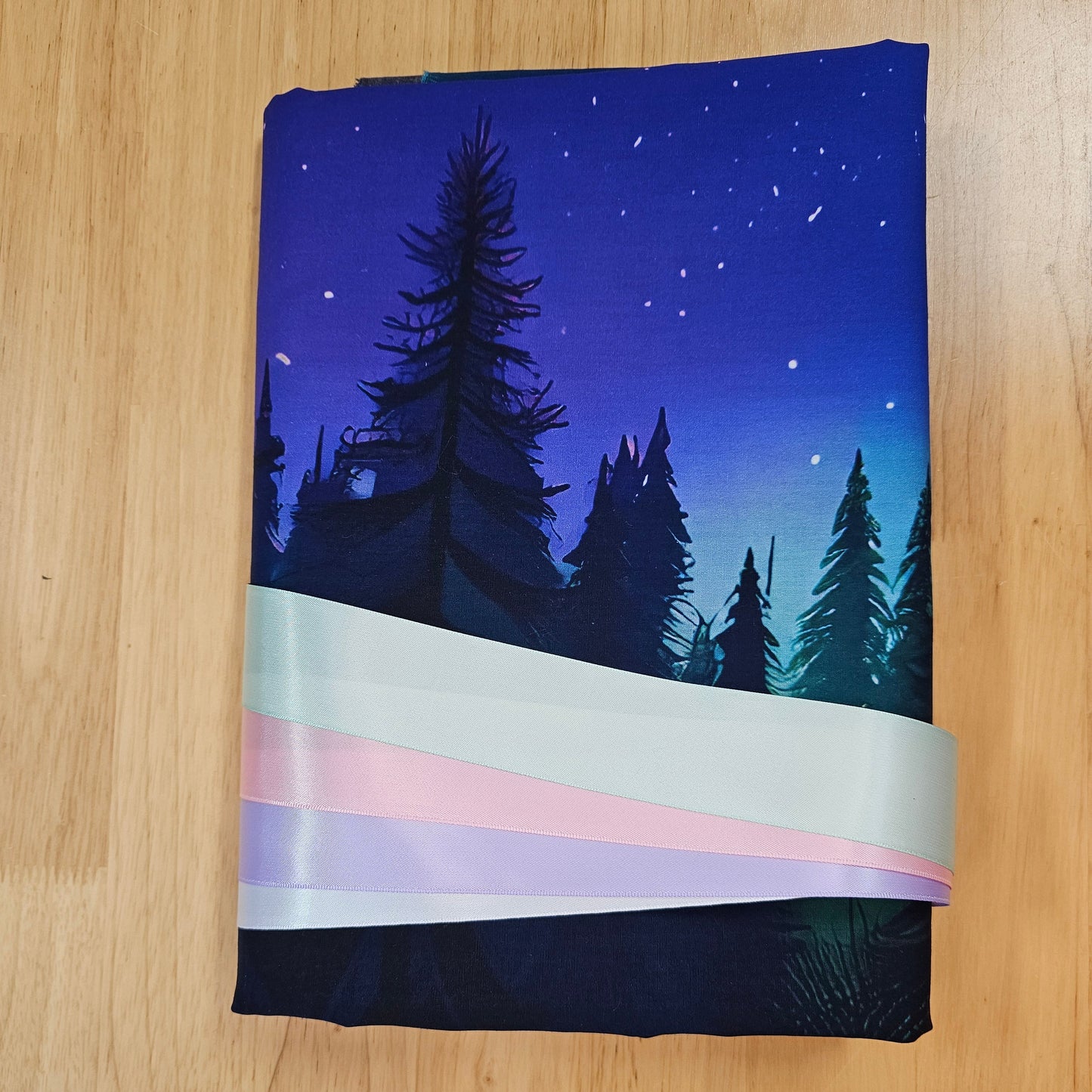 Ribbon Skirt Kits - Northern Lights Border Print