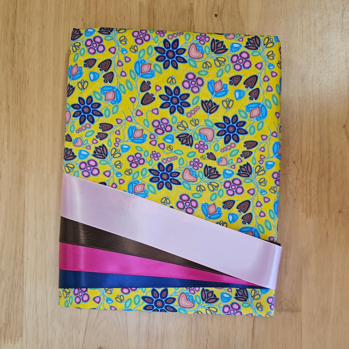 Ribbon Skirt Kit - Mini Floral Yellow