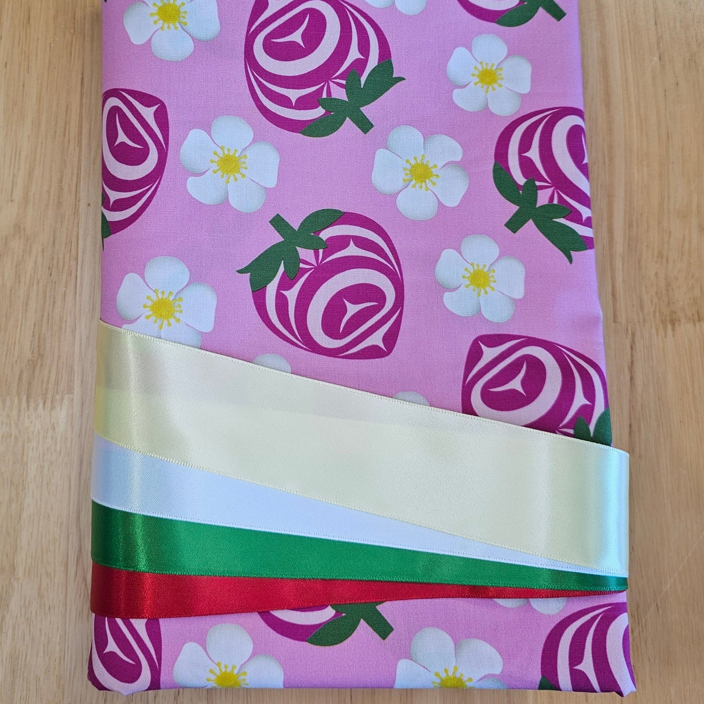 Ribbon Skirt Kits - Strawberry - Pink