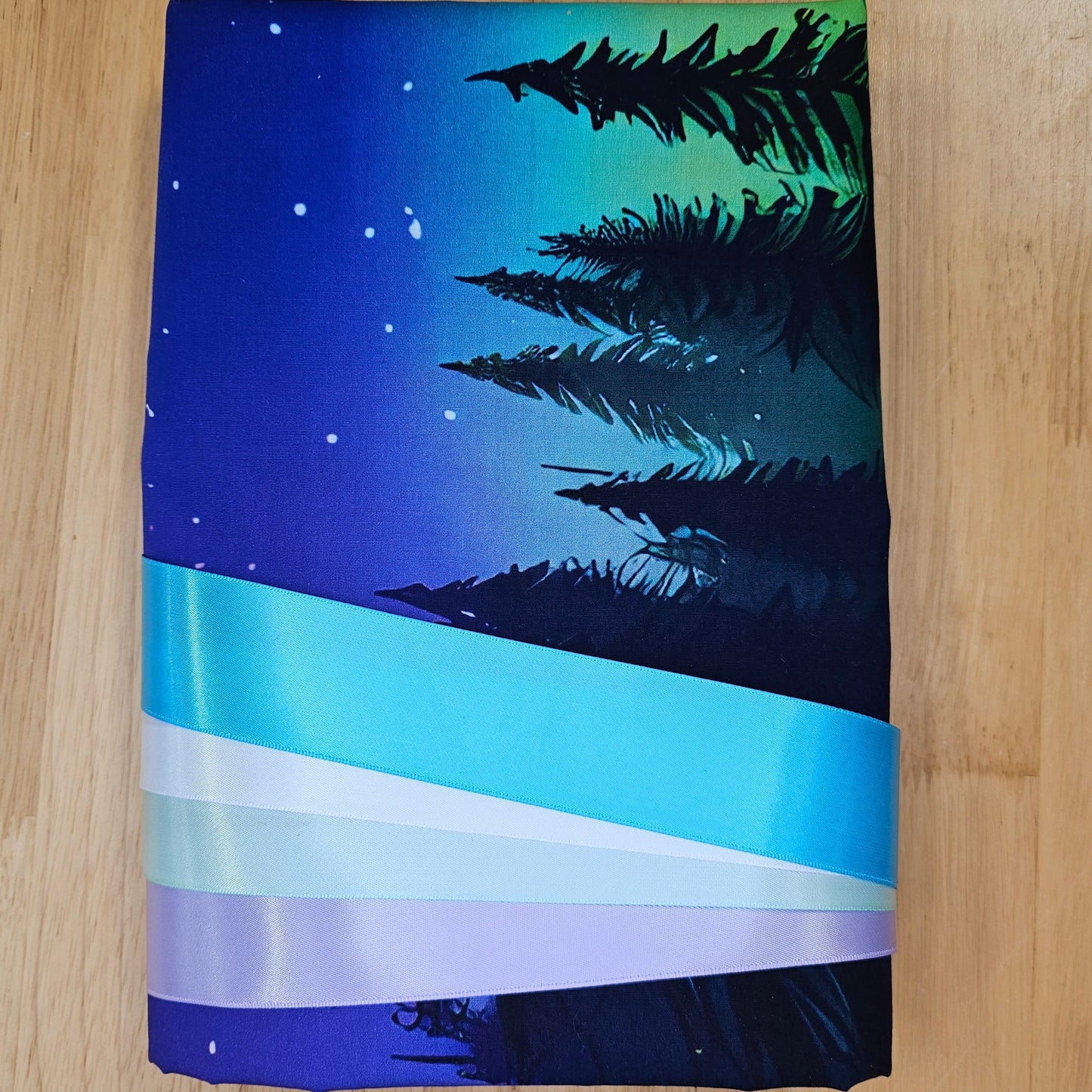 Ribbon Skirt Kits - Northern Lights Border Print