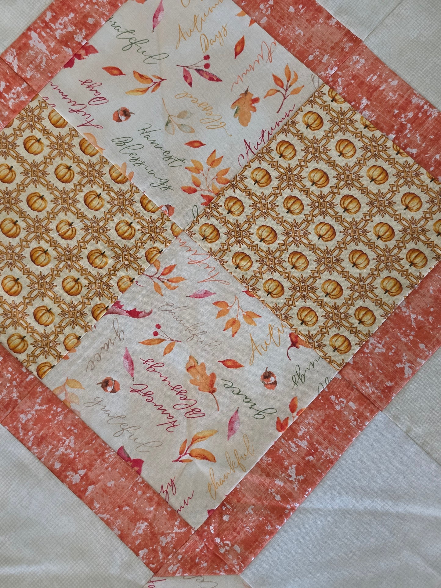 Autumn Table Topper - October 2nd