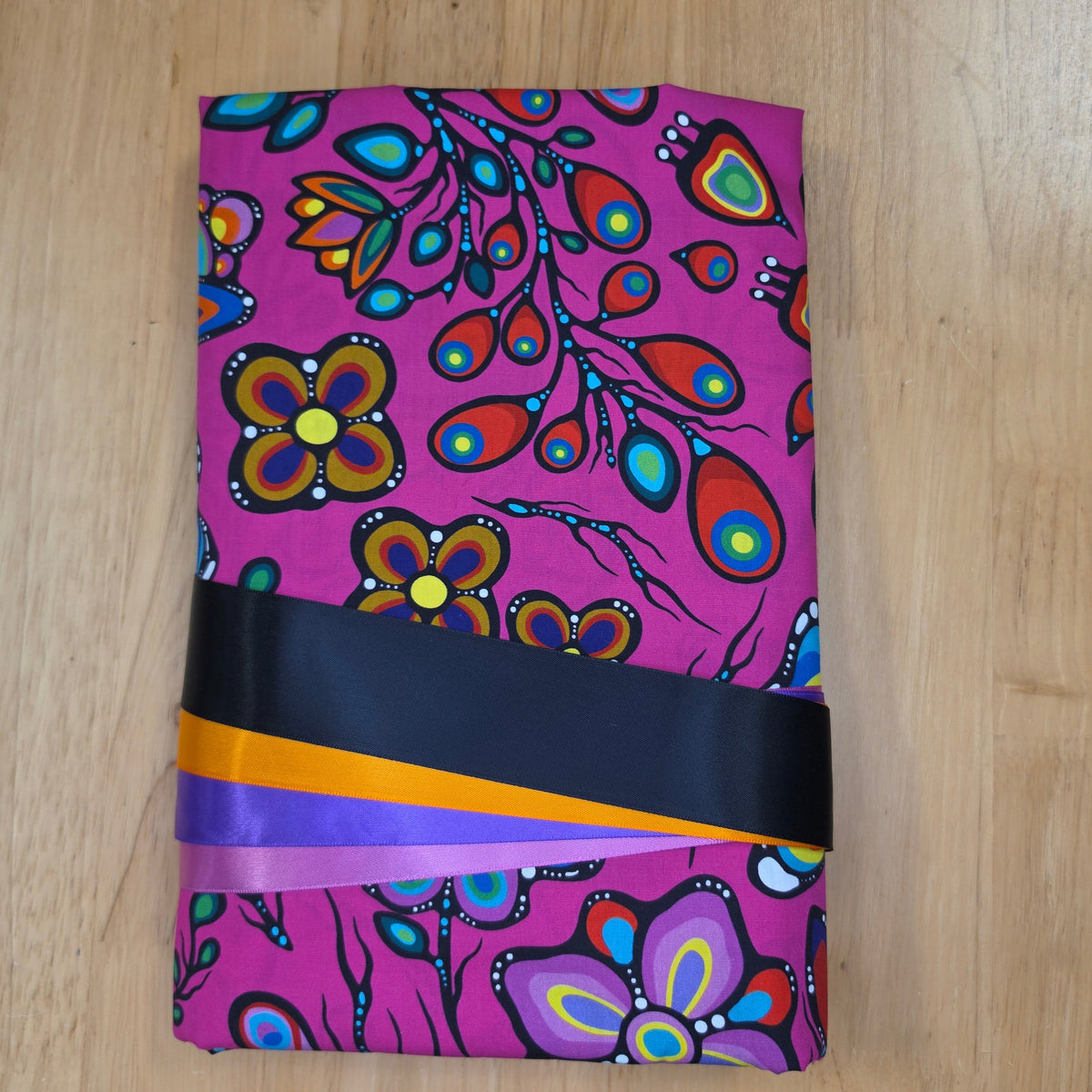 Ribbon Skirt Kits - Large Butterflies - Fuchsia