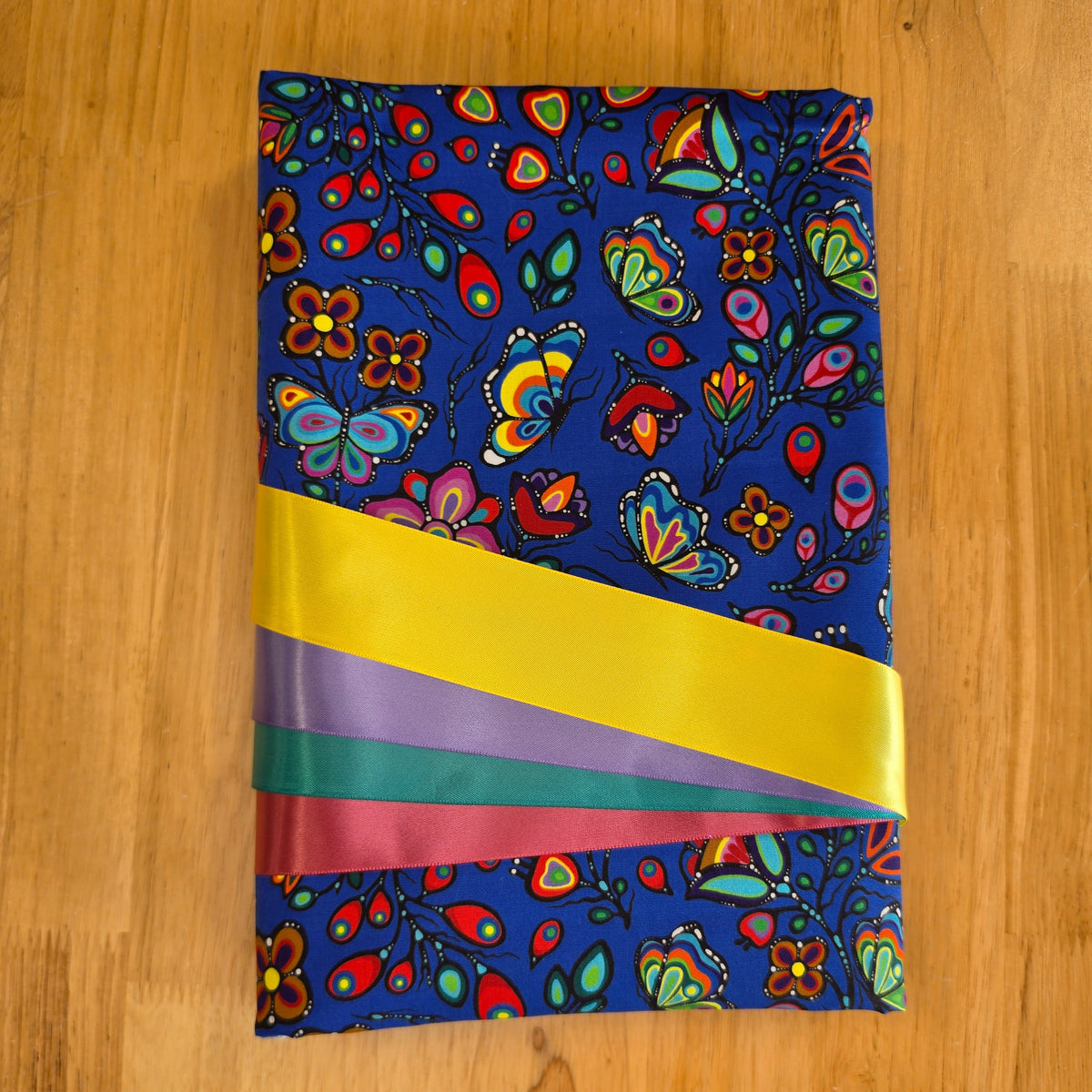 Ribbon Skirt Kits - Small Floral - Royal Blue - 128