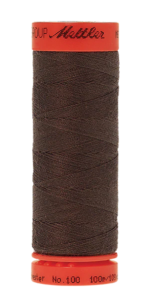 Mettler Thread - Earthy Brown Coal #0399