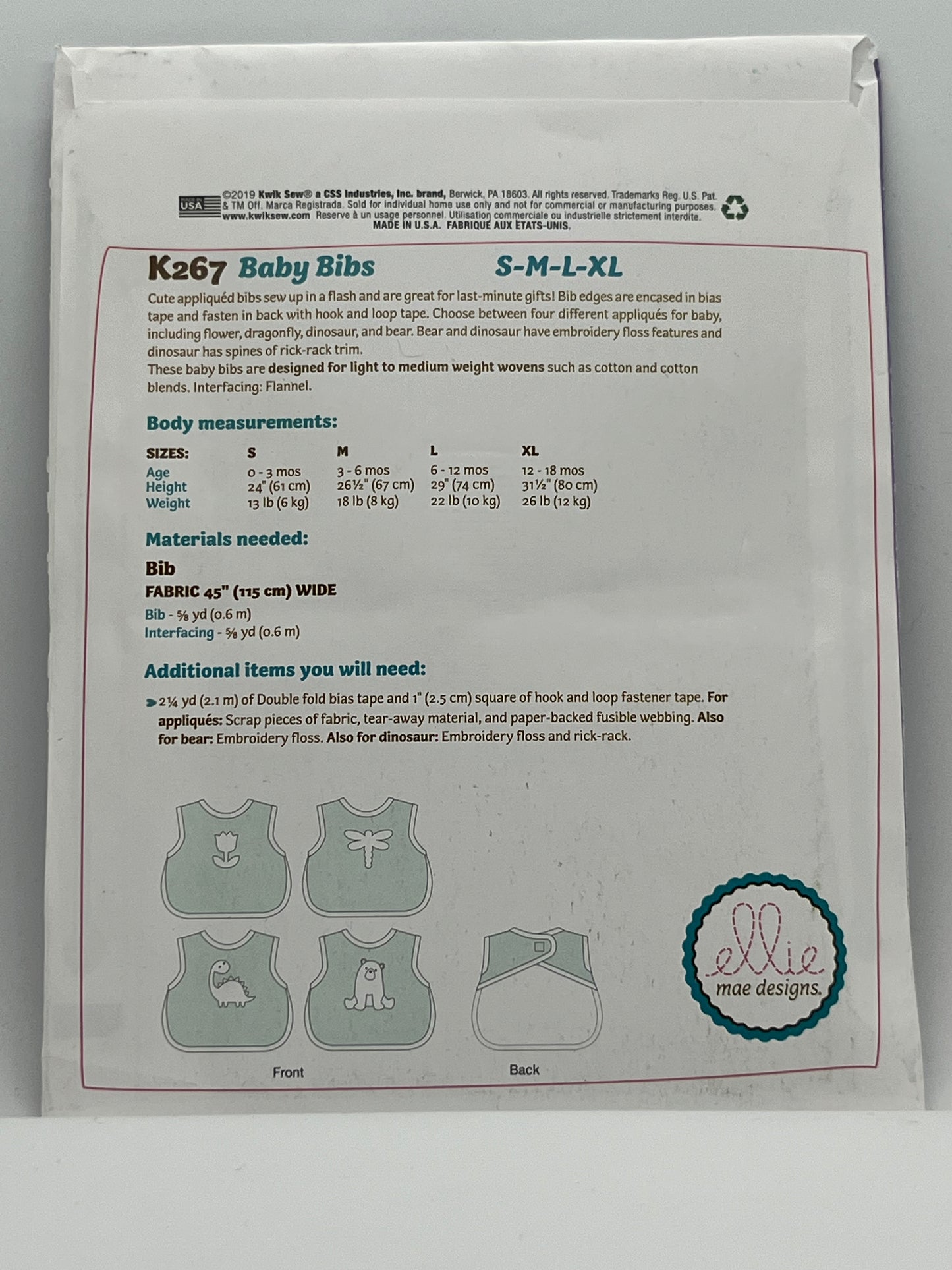 K0267 - Baby Bibs