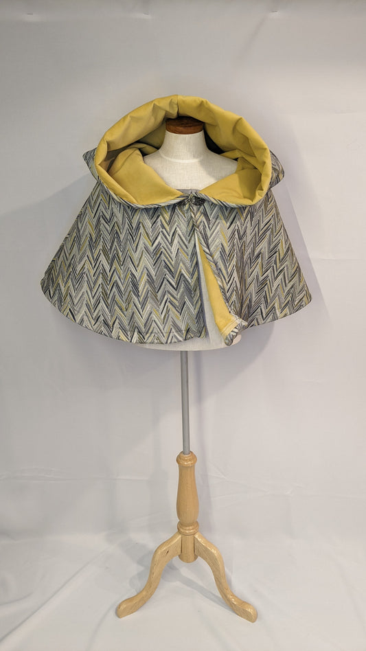 Capelet Herringbone Saffron