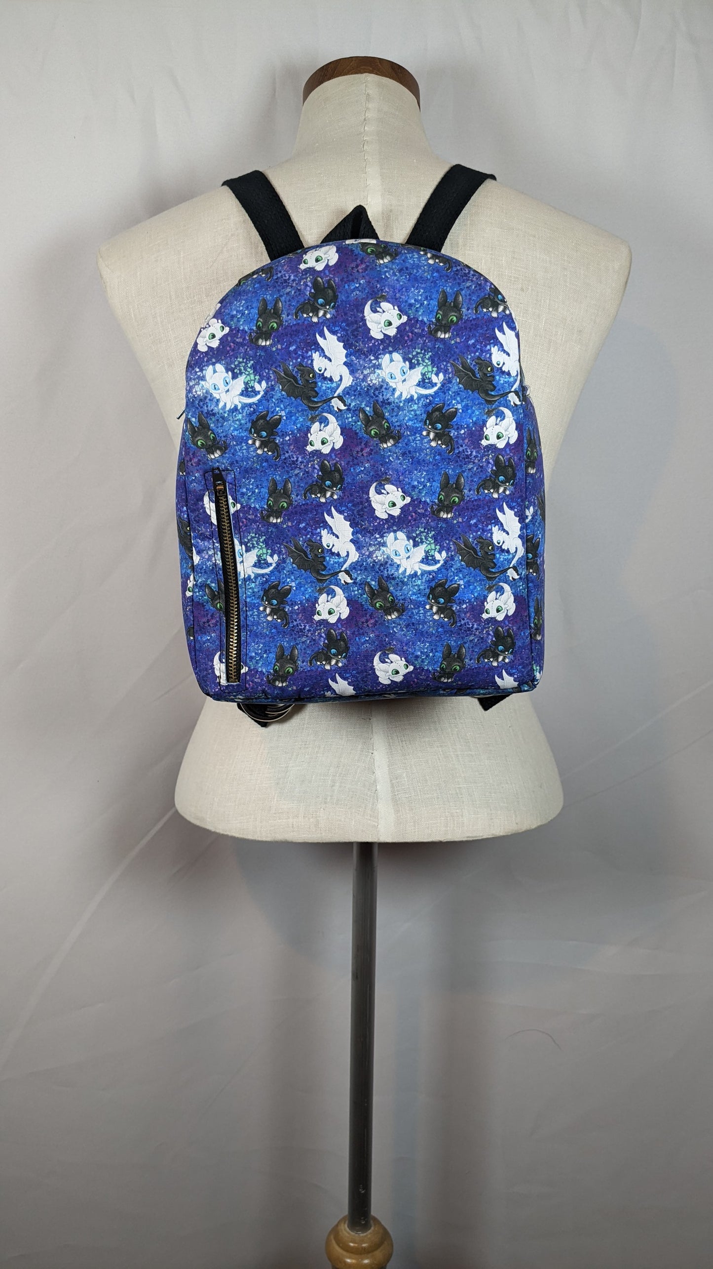 Mini Back Pack Dragons in Training Blue
