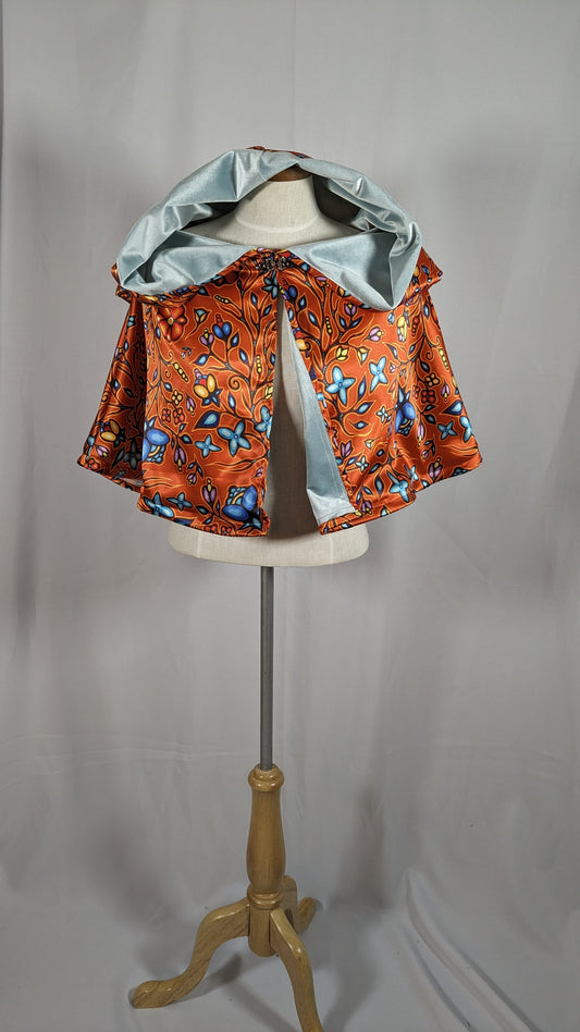 Capelet Jackie Traverse Rust Objiway Floral