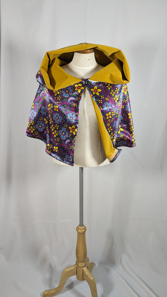 Capelet Jackie Traverse Plum Objiway Floral