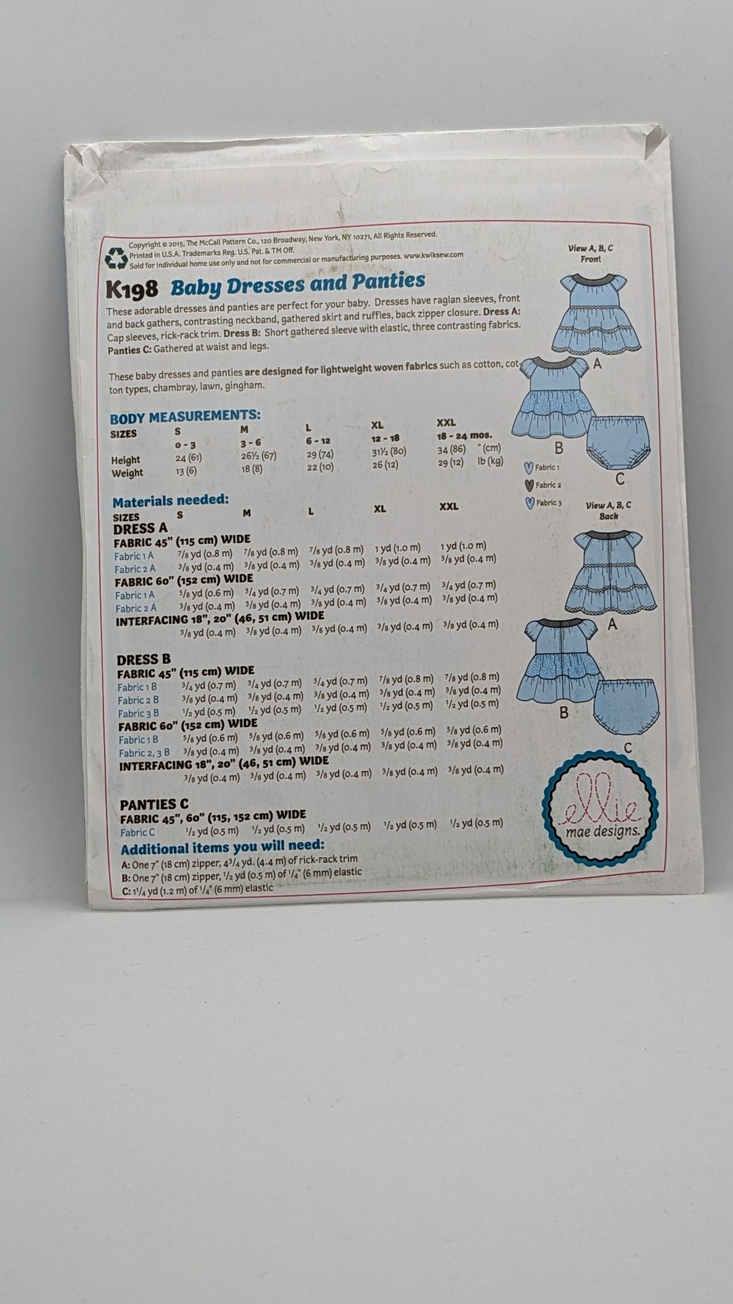 K0198 - Baby & Infant Dress