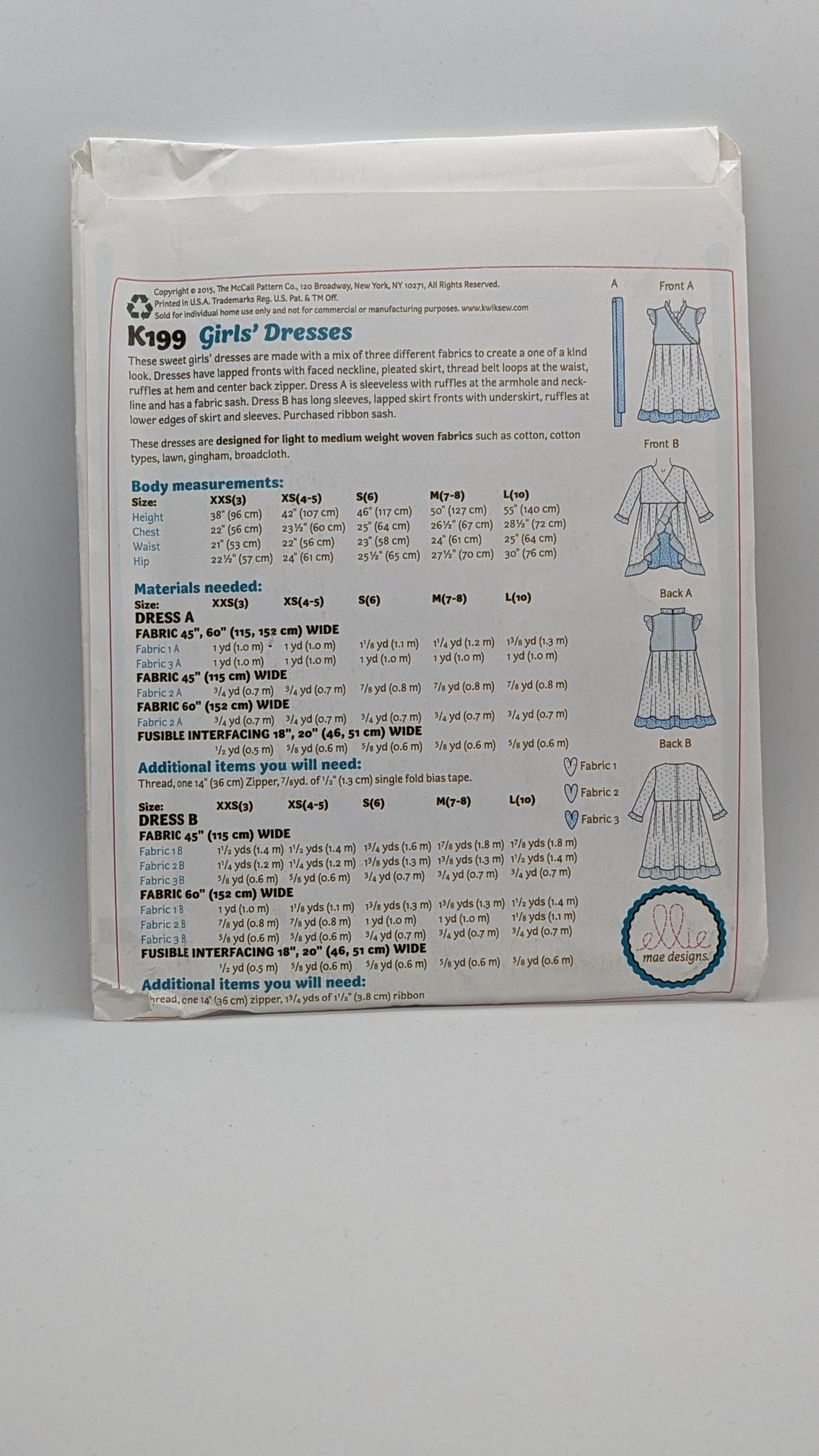 K0199 - Kid's Dresses