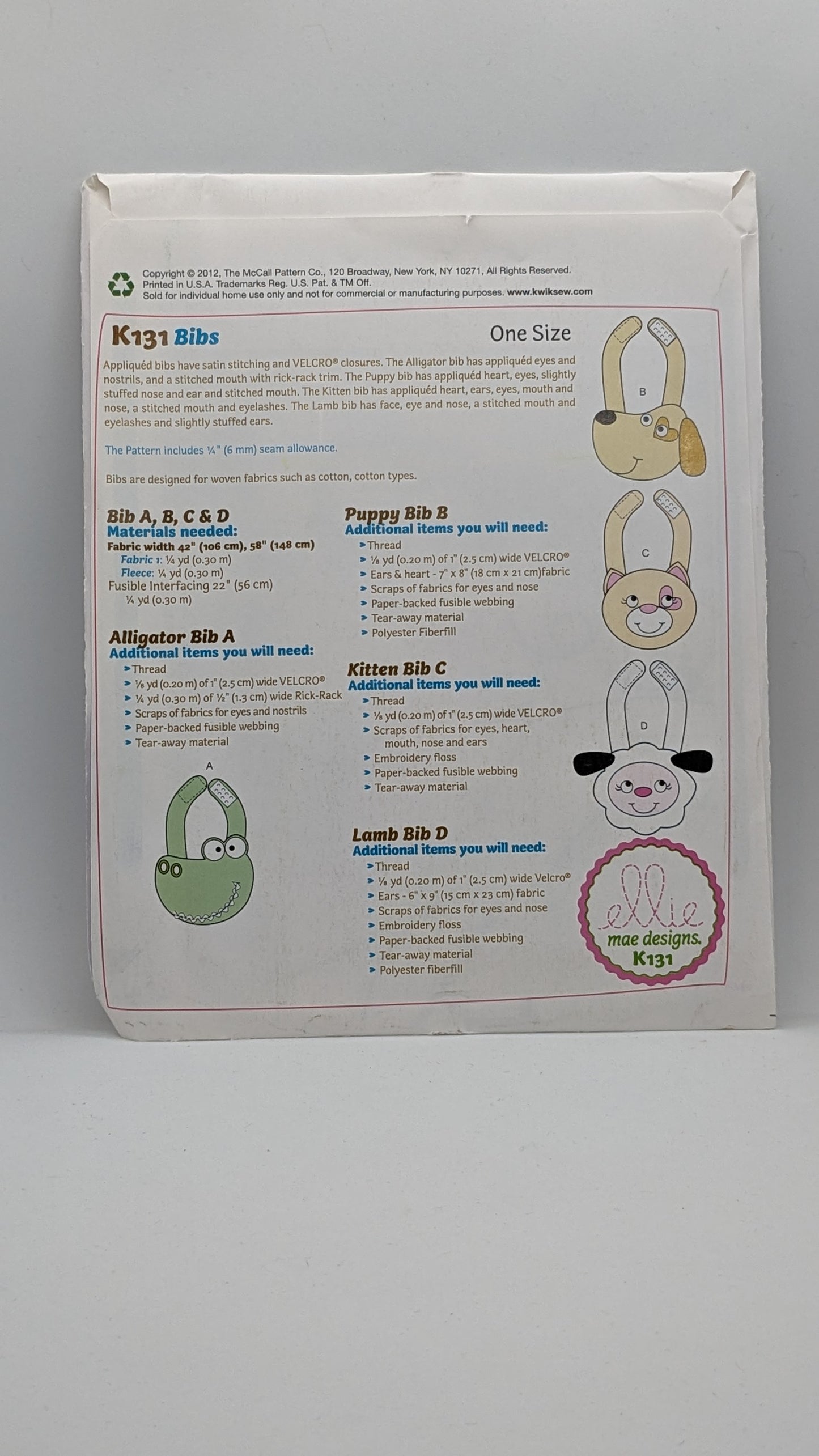 K0131 - Character Bibs