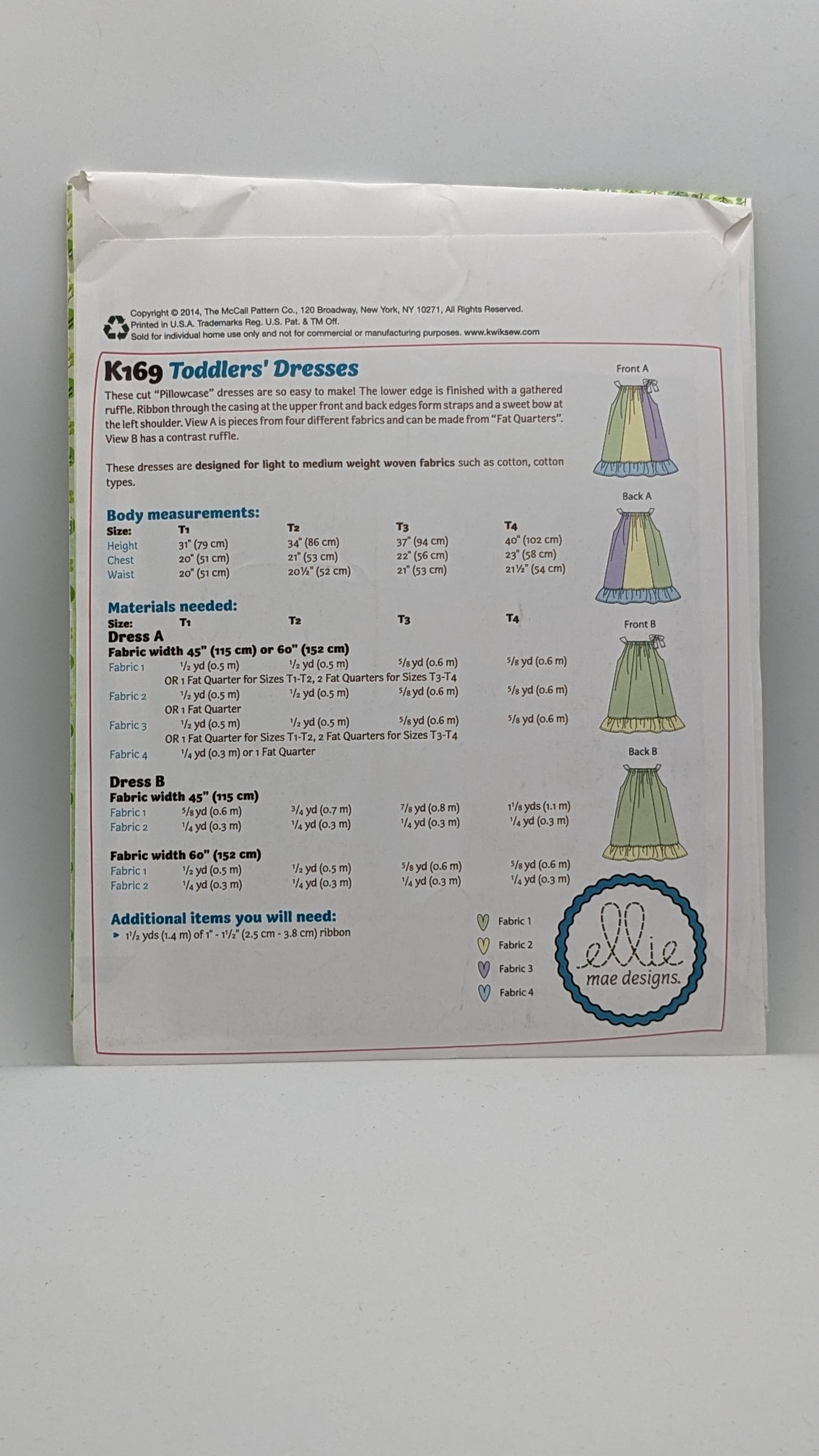 K0169 - Toddler Dresses'