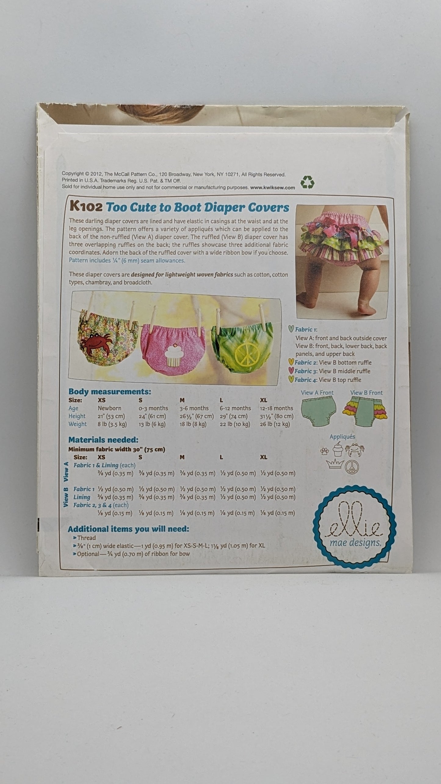 K0102 - Baby & Infant Diaper Covers