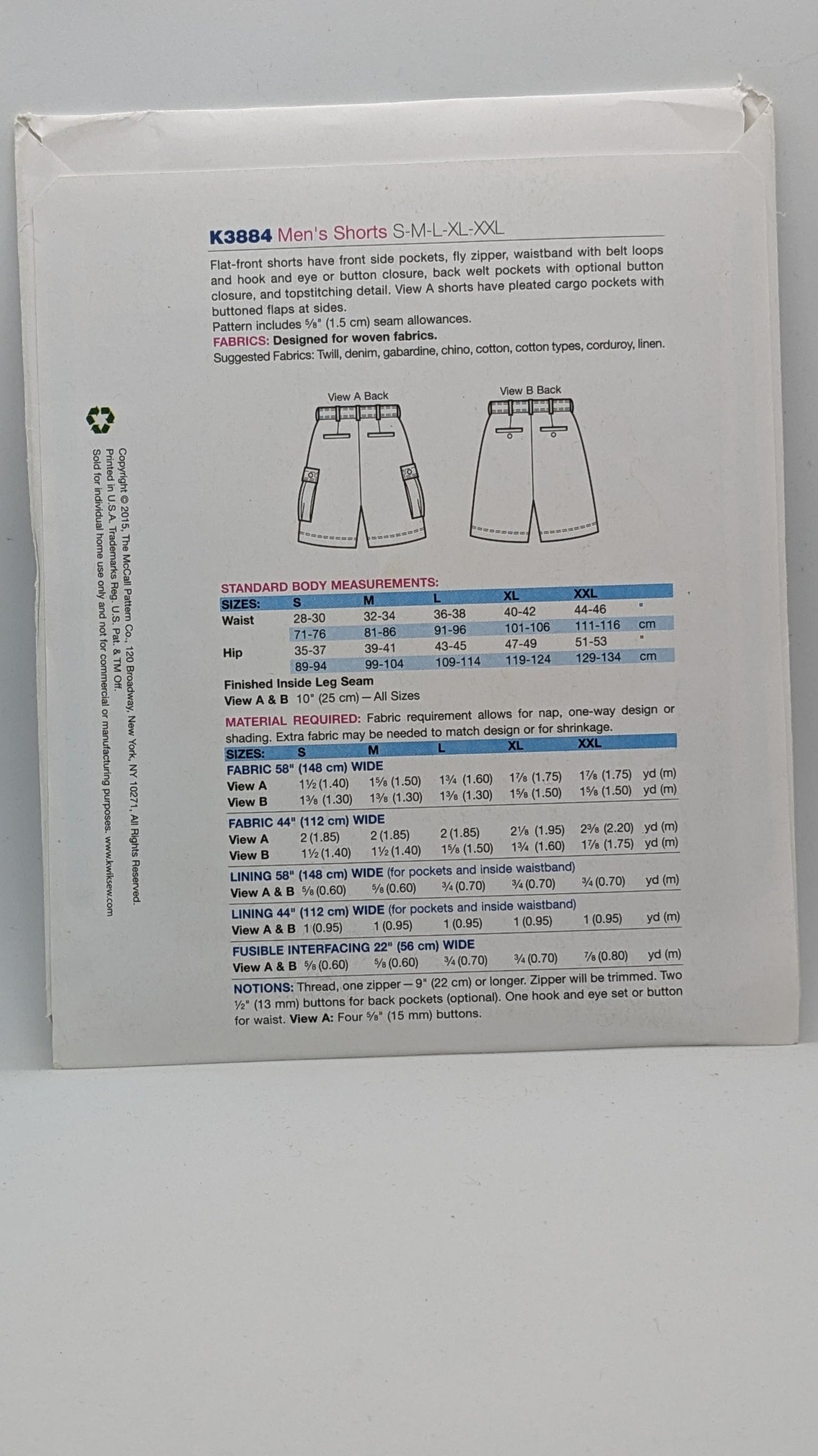 K3884 - Men's Shorts