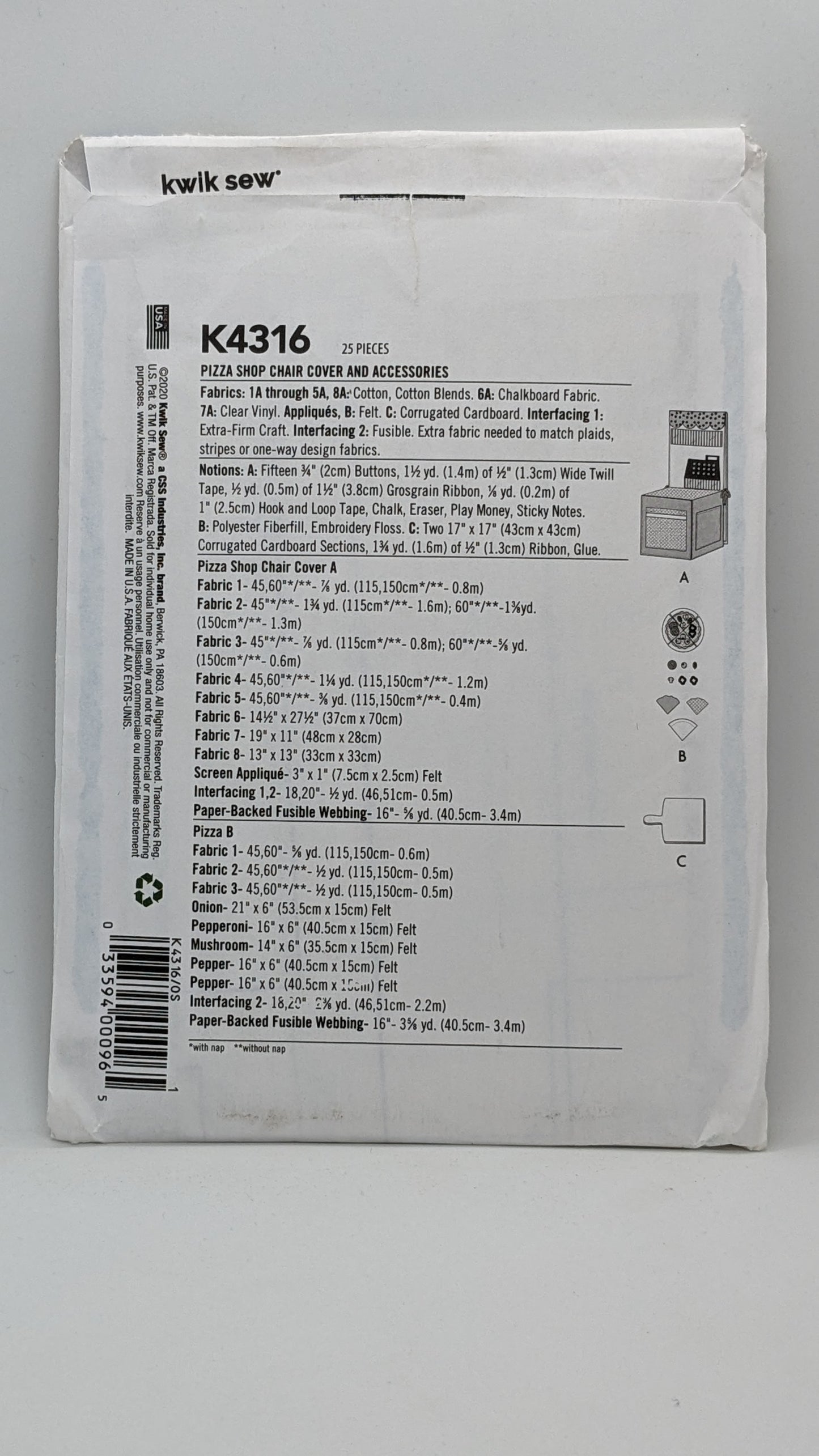 K4316 - Pizza Shop Play Set