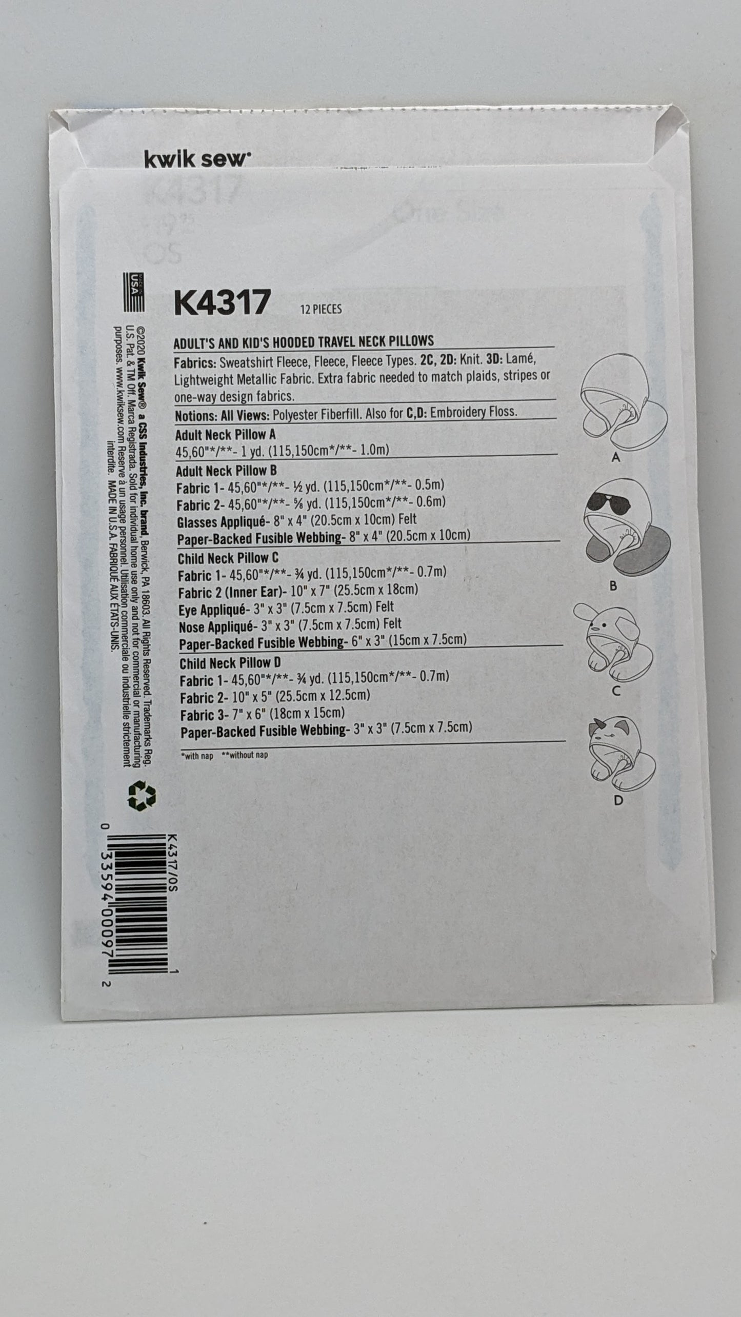 K4317 - Travel Neck Pillows
