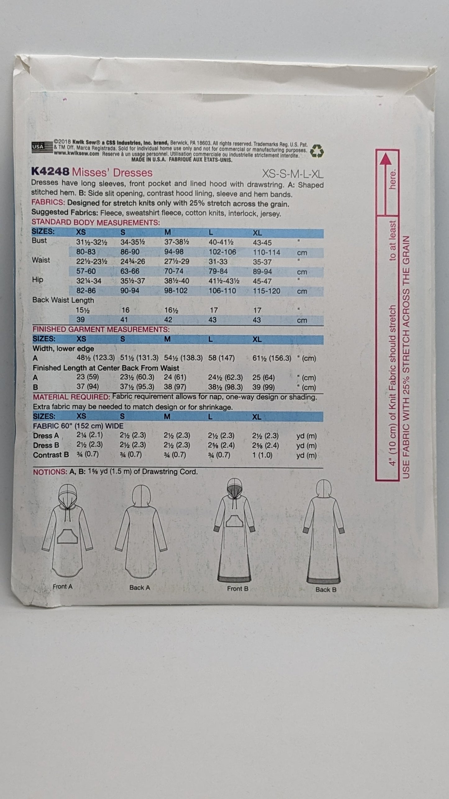 K4248 - Misses' Dresses