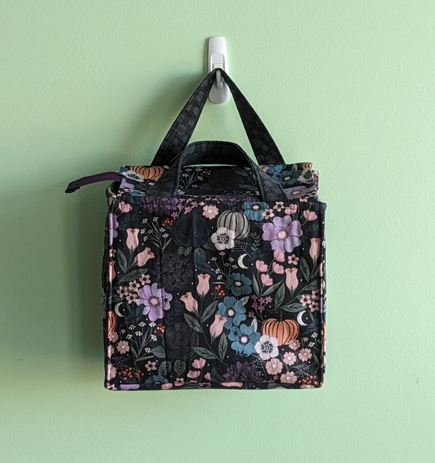 Mini Tote Bag - Spooky Garden
