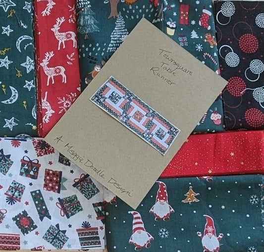 Townsquare Table Runner - Maggie Doodle Design