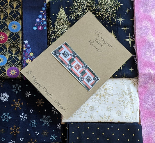 Townsquare Table Runner - Maggie Doodle Design