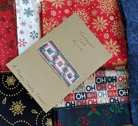 Townsquare Table Runner - Maggie Doodle Design