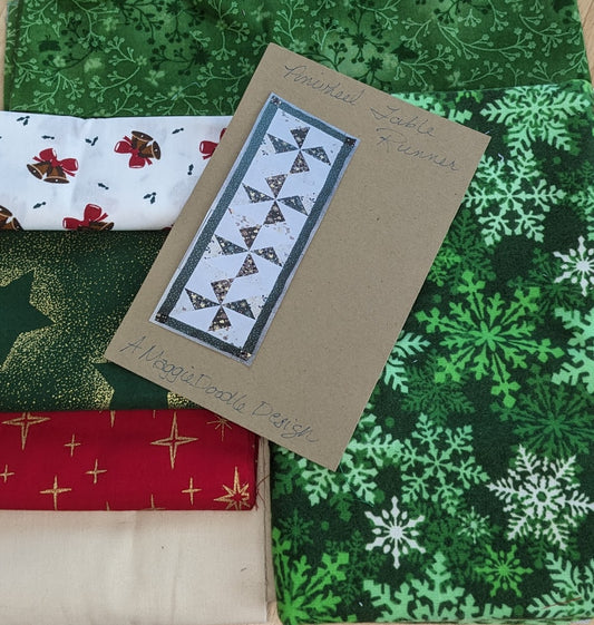 Pinwheel Table Runner - Maggie Doodle Design