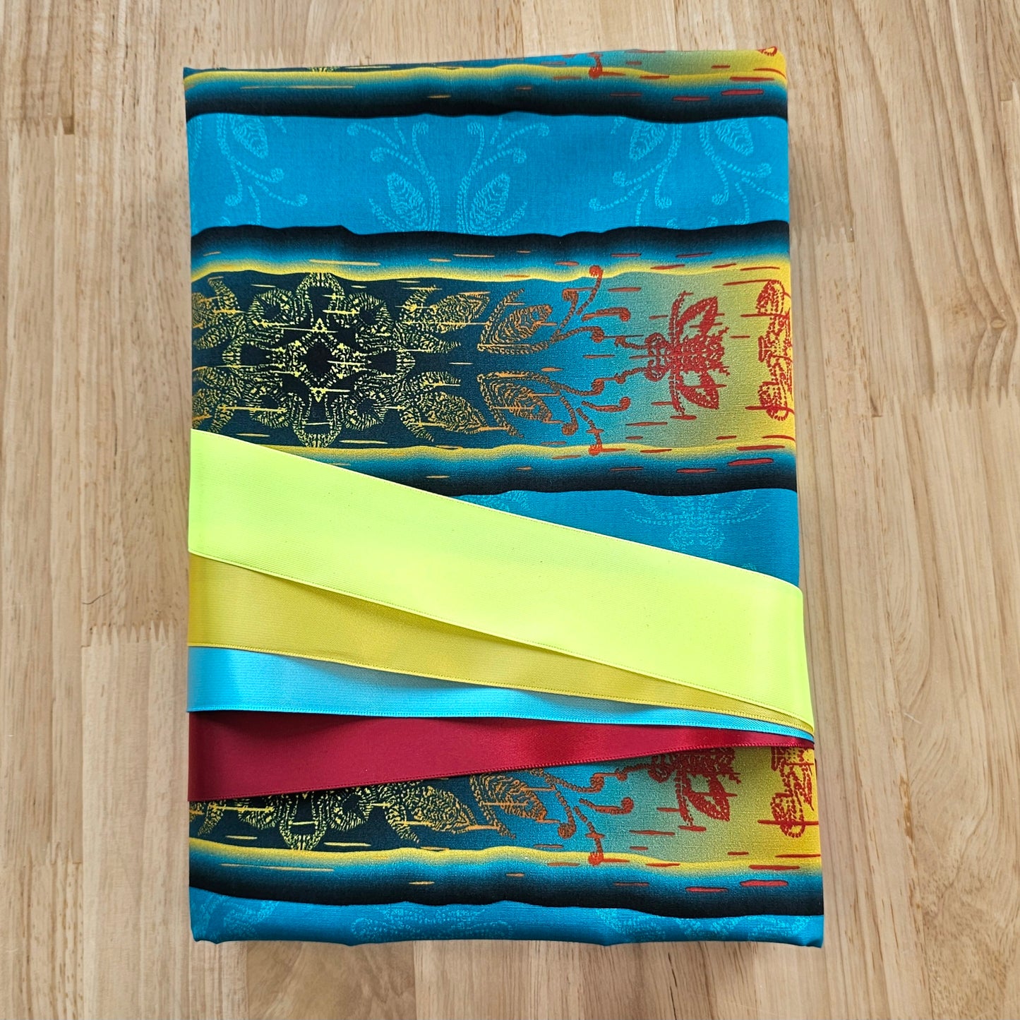 Ribbon Skirt Kits - Birchbark - Turq.