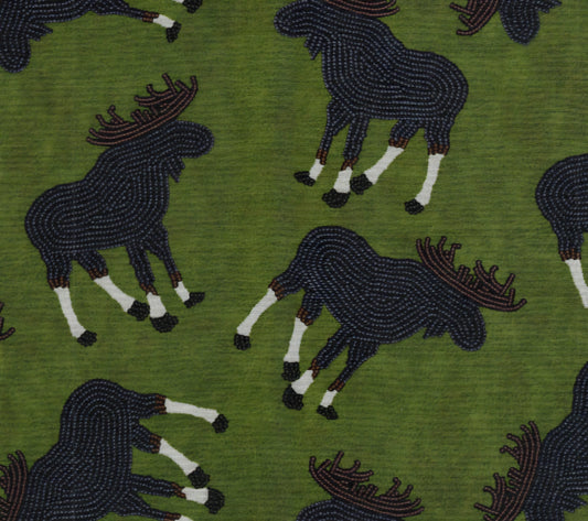 Roxanne Shuttleworth - Real Beads Moose - Moss