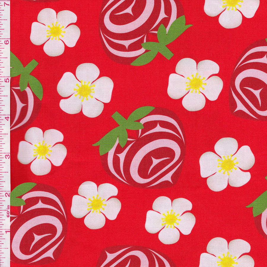 Yasakw Design - Strawberry - Red - Remnant