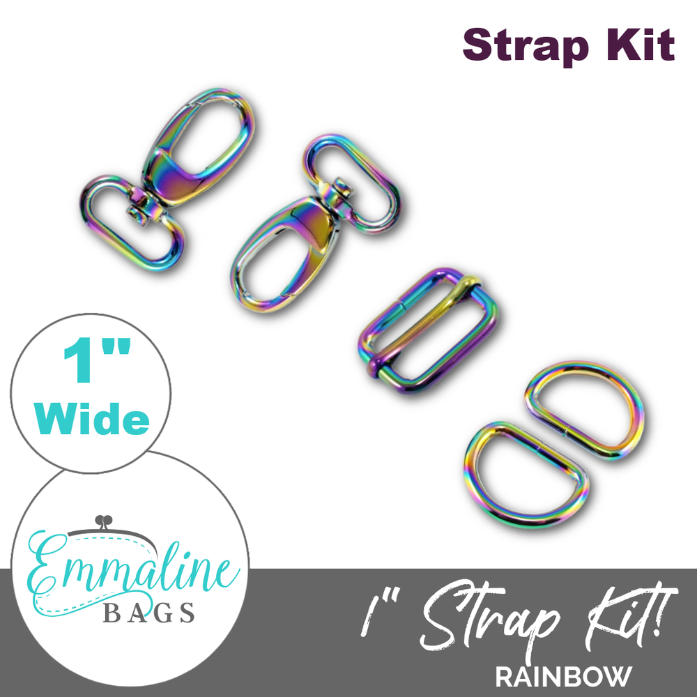 Bag Hardware Kit Sets - Assorted Metals & Sizes