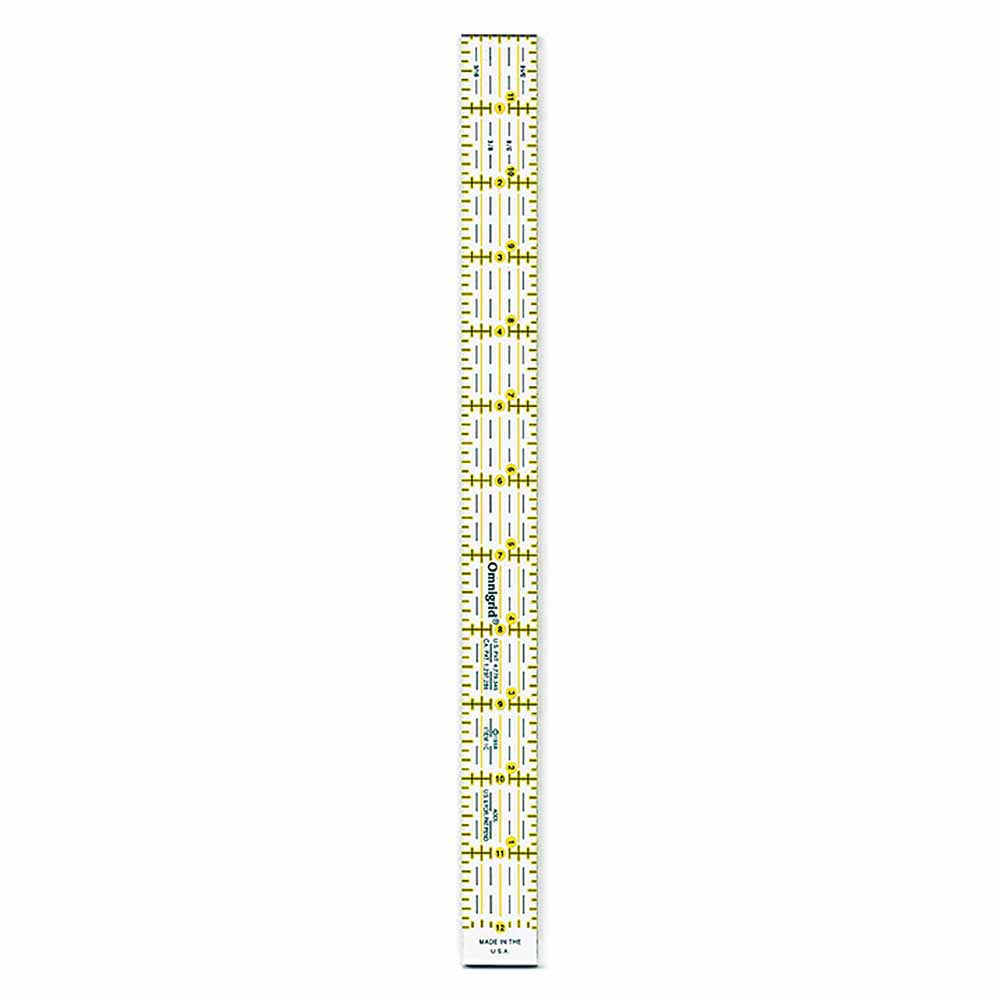 Omnigrid 1" x 12.5" Ruler