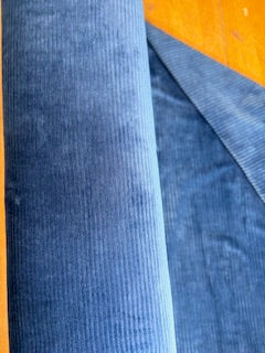 Stretch Corderoy Blue