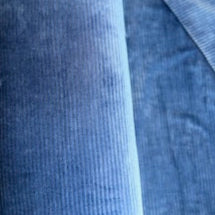 Knit Corduroy - Blue