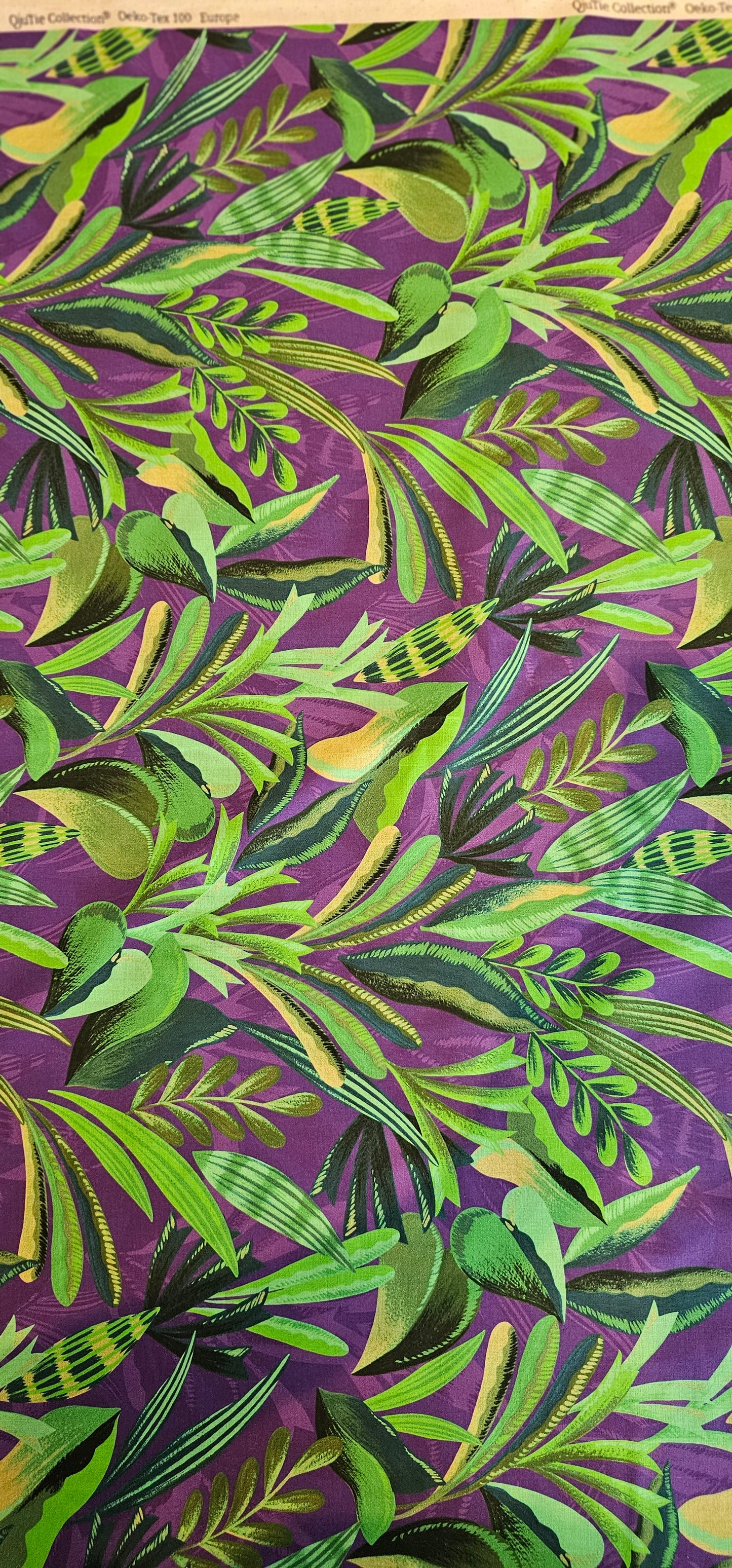 Royal Jungle Cotton Voile